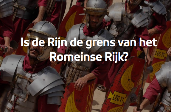 Is de Rijn de grens van het Romeinse Rijk?